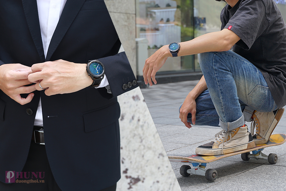 Bộ ảnh: Galaxy Watch 3 “cân kèo” dễ như chơi với 2 kiểu thời trang “nước sông không phạm nước giếng” - phunuduongthoi.vn - 01