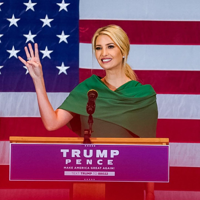 Nữ thần Ivanka Trump Điều tuyệt nhất trong chiến dịch tranh cử của Tổng thống Trump - phunuduongthoi.vn  - Ảnh 1.